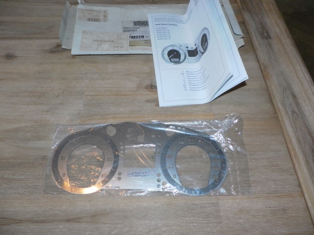 Originele tellerplaat Seat Sport RVS Ibiza en Cordoba 6L TDI (2002-2009) Originele tellerplaat Seat Sport RVS Ibiza en Cordoba 6L TDI (2002-2009)