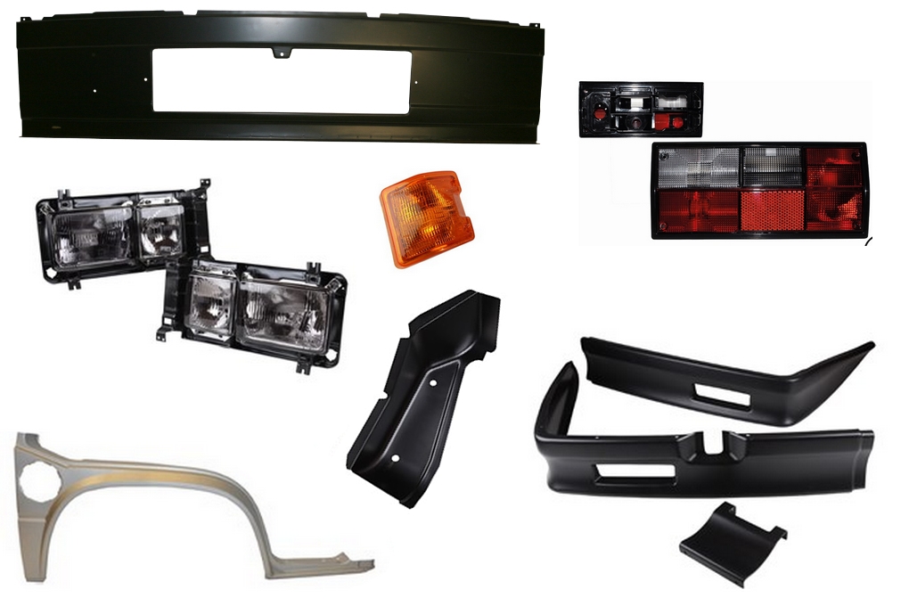 Carrosserie  exterieur en verlichting Carrosserie  exterieur en verlichting