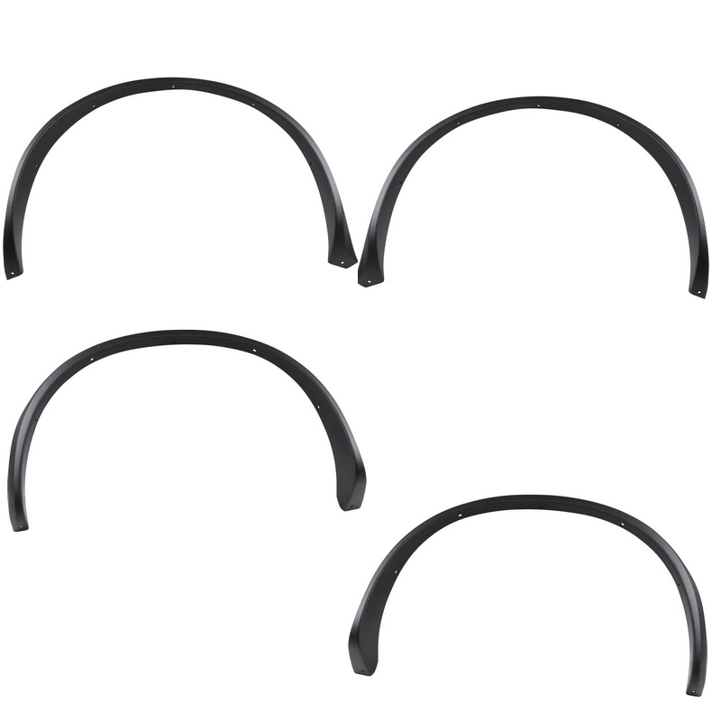 Bundel: Spatbordrand set plastic Golf 1 GTI 