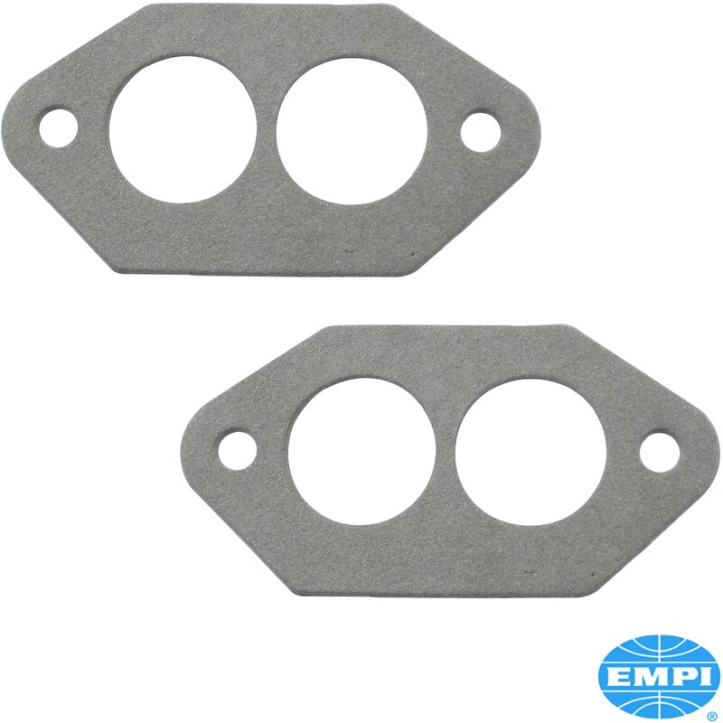 Pakking set voor inlaat spruitstuk, dubbelpoorts, zonder pin gaten, 2 stuks