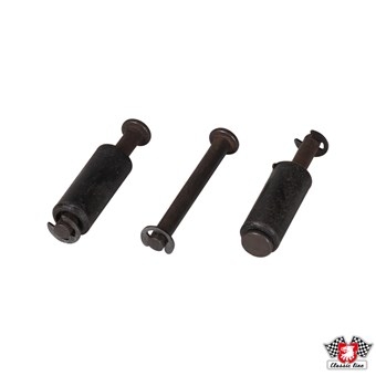 Rolletjes/pinnen deurvangers set Karmann Ghia, 3 delig. 141837256A Rolletjes/pinnen deurvangers set Karmann Ghia, 3 delig. 141837256A