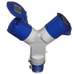 Splitter voor stroomkabel Splitter voor stroomkabel