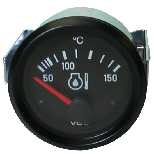 Olietemperatuurmeter 50-150 °C Ø 52 mm (VDO) Olietemperatuurmeter 50-150 °C Ø 52 mm (VDO)