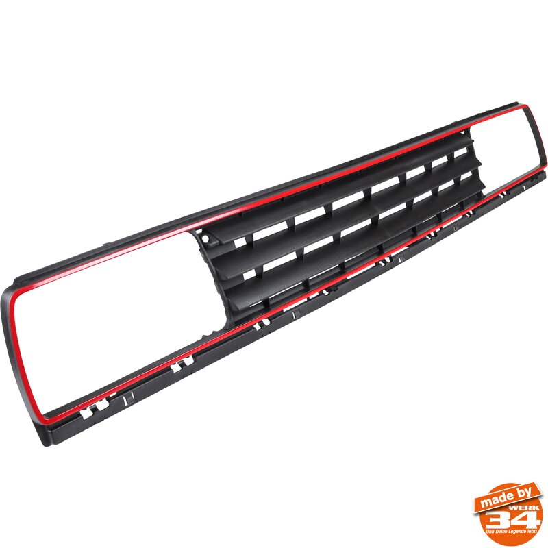Grill voor Jetta 2, GTI look, embleemloos 163853034