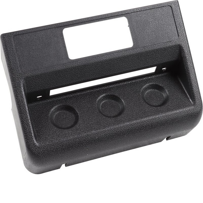 Paneel voor bedieningsknoppen differentieel T25/T3 SYNCRO zwart 251711849 (01C)