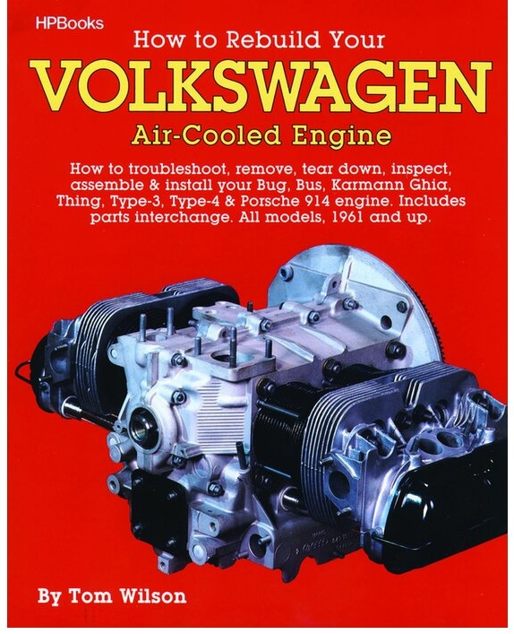 Boek: "How to rebuild your Volkswagen air cooled engine" 