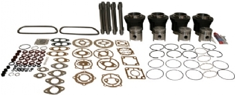 Cilinder / zuigerset 1285 cc (1300) incl. pakkingen en stoterpijpjes