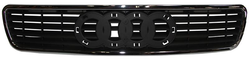 Radiateurgrille (excl. logo) Audi A4 zwart met rand chroom 8D0853651A  Radiateurgrille (excl. logo) Audi A4 zwart met rand chroom 8D0853651A