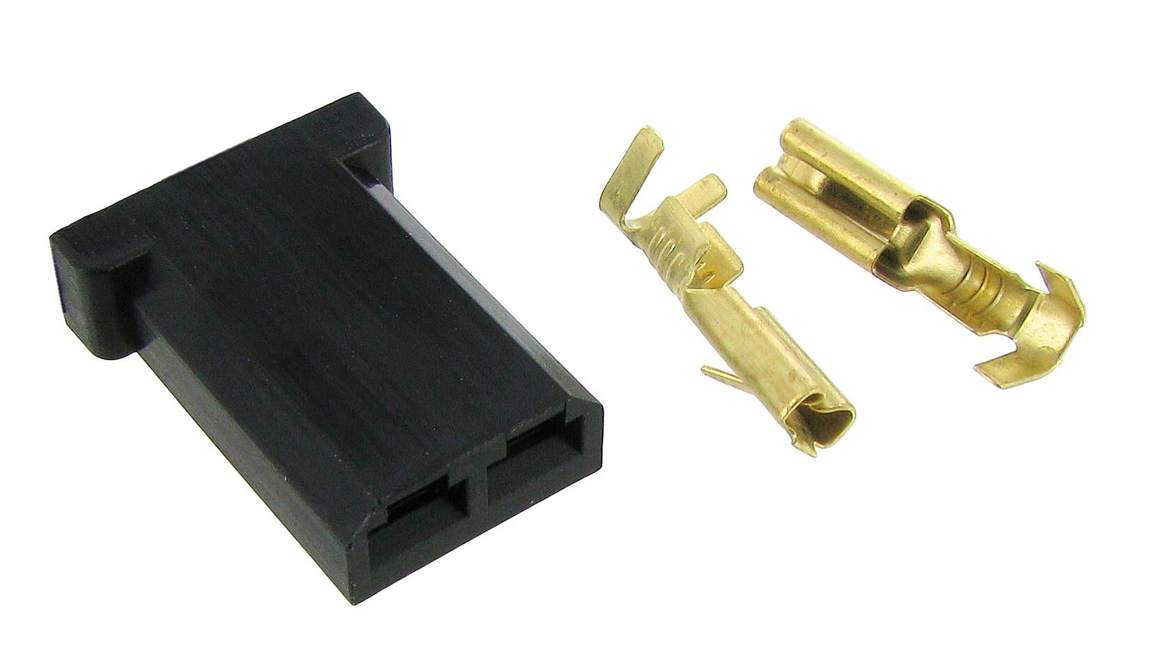 2-polige vlakstekker behuizing inclusief 2.8 mm vlakstekkers 311906231A
