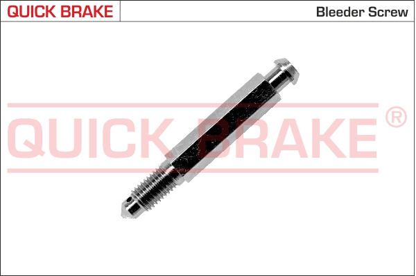 Ontluchtingsschroef M7x1,  8x55,5