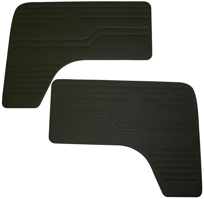 Deurpanelen T2 08/67-07/79, zwart mod2 (Classic Line) 