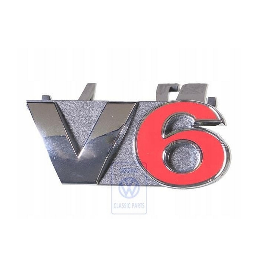 V6 embleem oem BORA 1J5853679A_GQF
