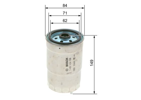 Brandstoffilter 068127177B  (BOSCH) Brandstoffilter 068127177B  (BOSCH)