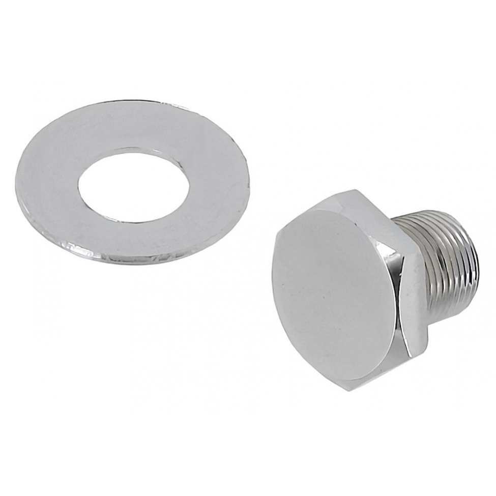 Krukaspoelie bout verchroomd met ring Type 1 motoren Krukaspoelie bout verchroomd met ring Type 1 motoren
