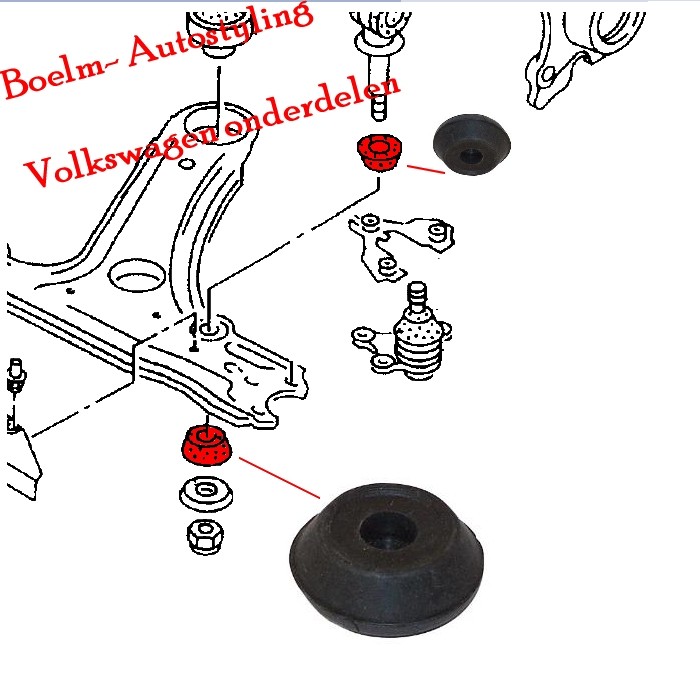 Lagerring koppelstang 191411329, 6N0411329 Lagerring koppelstang 191411329, 6N0411329