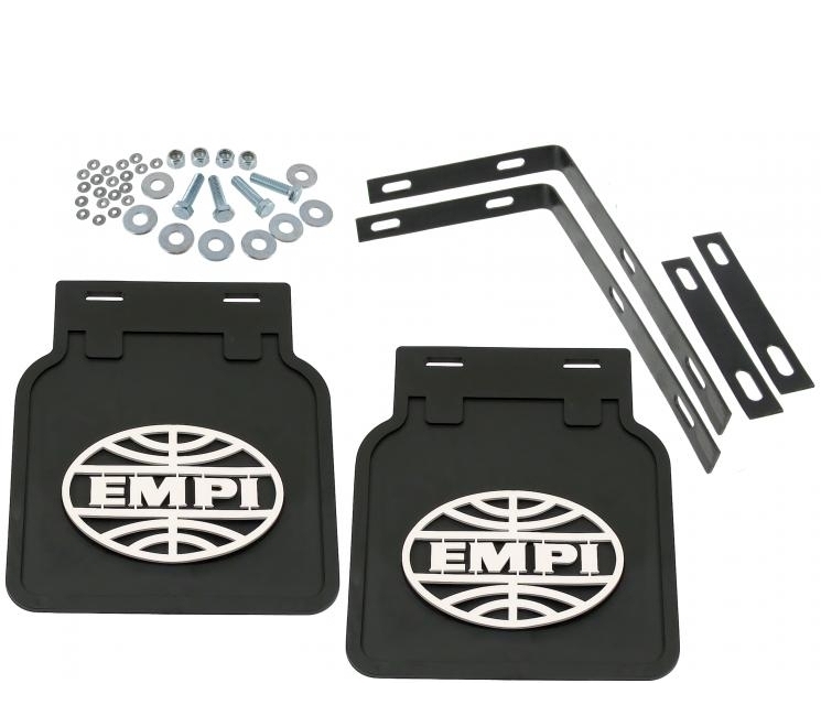 EMPI Spatlap set Kever, zwart met wit logo, 2 stuks