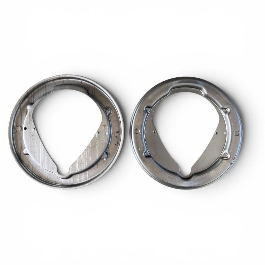 Remankerplaat set (L+R) voor T3 bus 16inch syncro 291609425E 291609426E