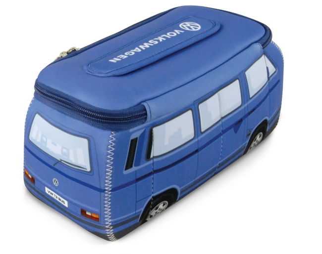 T3 bus toilettas in blauw  30x14x12cm