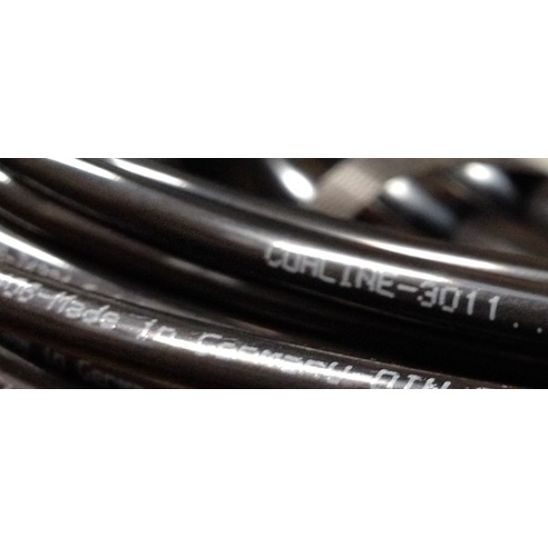 Polyamide (6mm / 8mm) leiding zwart N0201302 voor bv vacuum / brandstof per meter