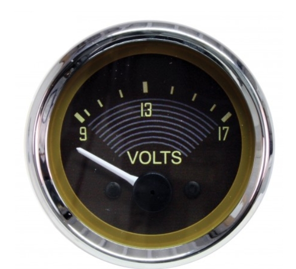 Digitale voltmeter (12V) T1 Smiths 52mm
