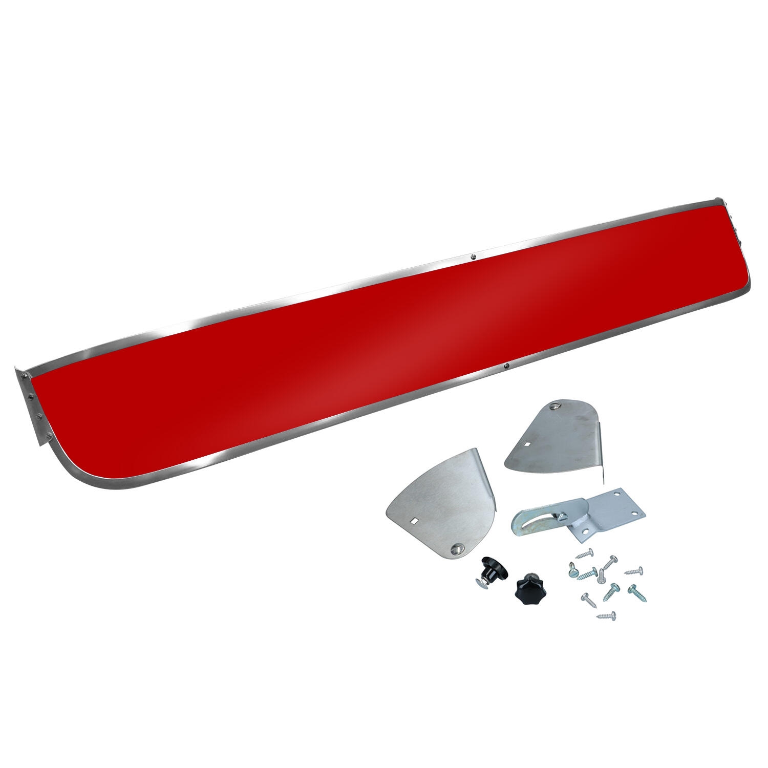 Perspex zonnescherm T25/T3 bus ROOD