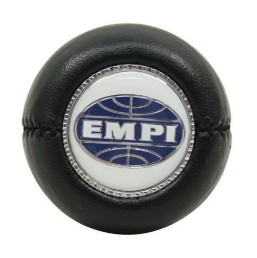 Versnellingspook knop met EMPI embleem zwart vinyl