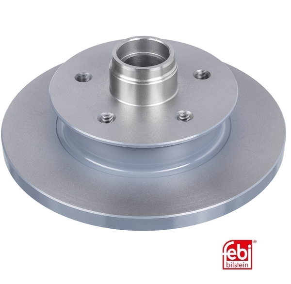 Remschijf (Per stuk) vooras T3 bus 258x16 mm 251407617K FEBI