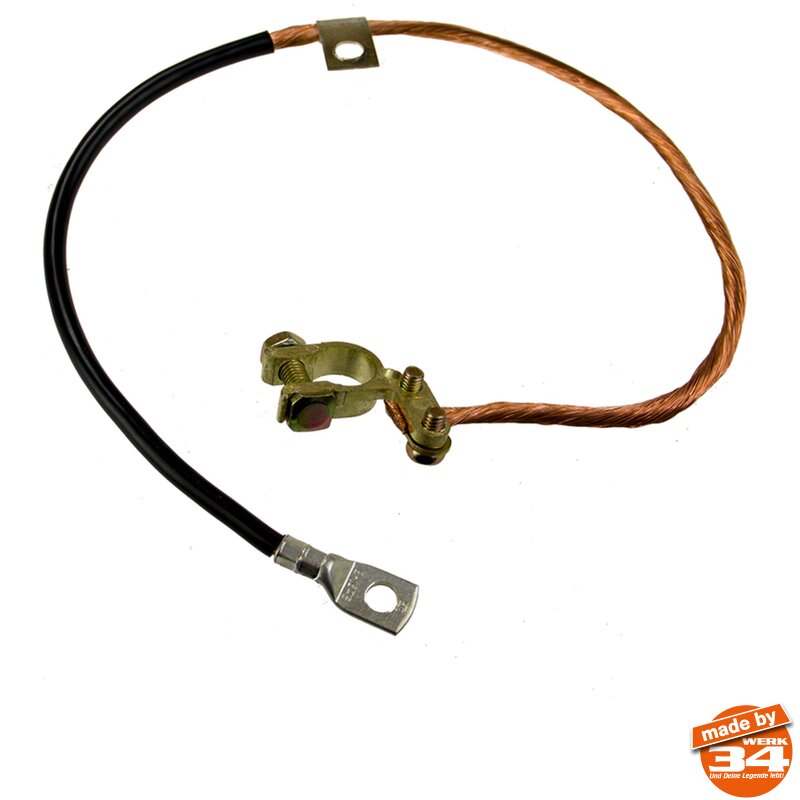 Accukabel/ massakabel 59cm (Golf 2 GTI 08/89-12/91) 191971235D