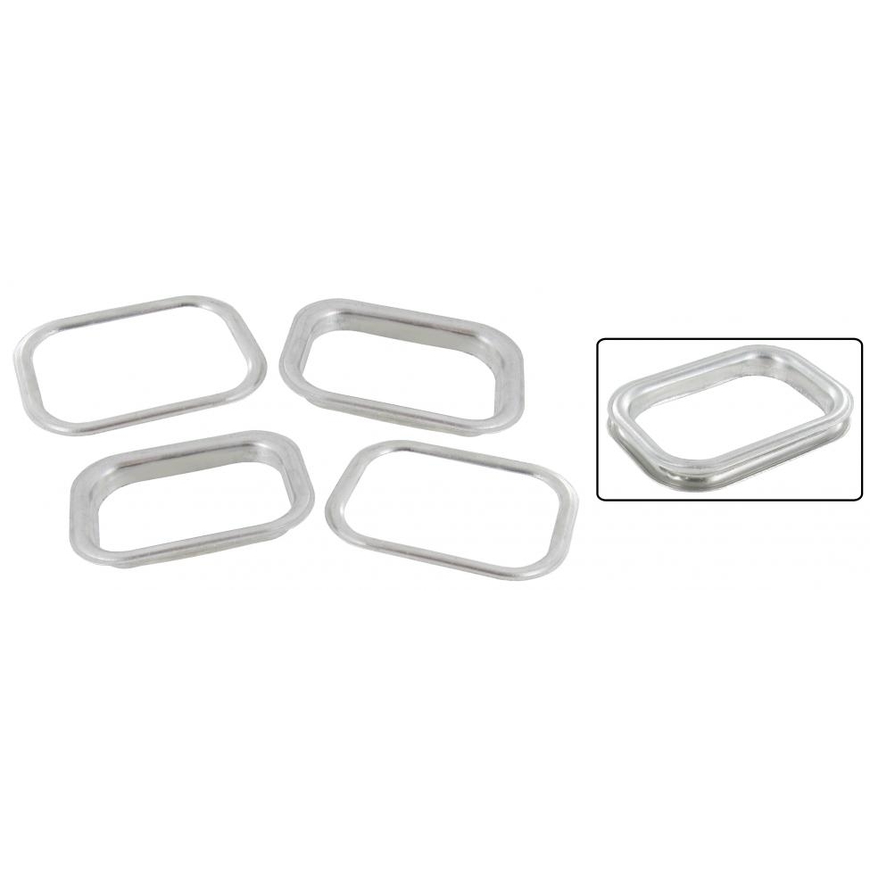 Kacheluitgang tapijt ringen (Set) (4 delig). Kever 8/1955 T/M 7/1959 111863119A,111863121A