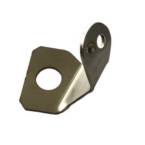 Steun voor remslang  (RVS) T3 bus Syncro linksvoor 251611841B Steun voor remslang  (RVS) T3 bus Syncro linksvoor 251611841B