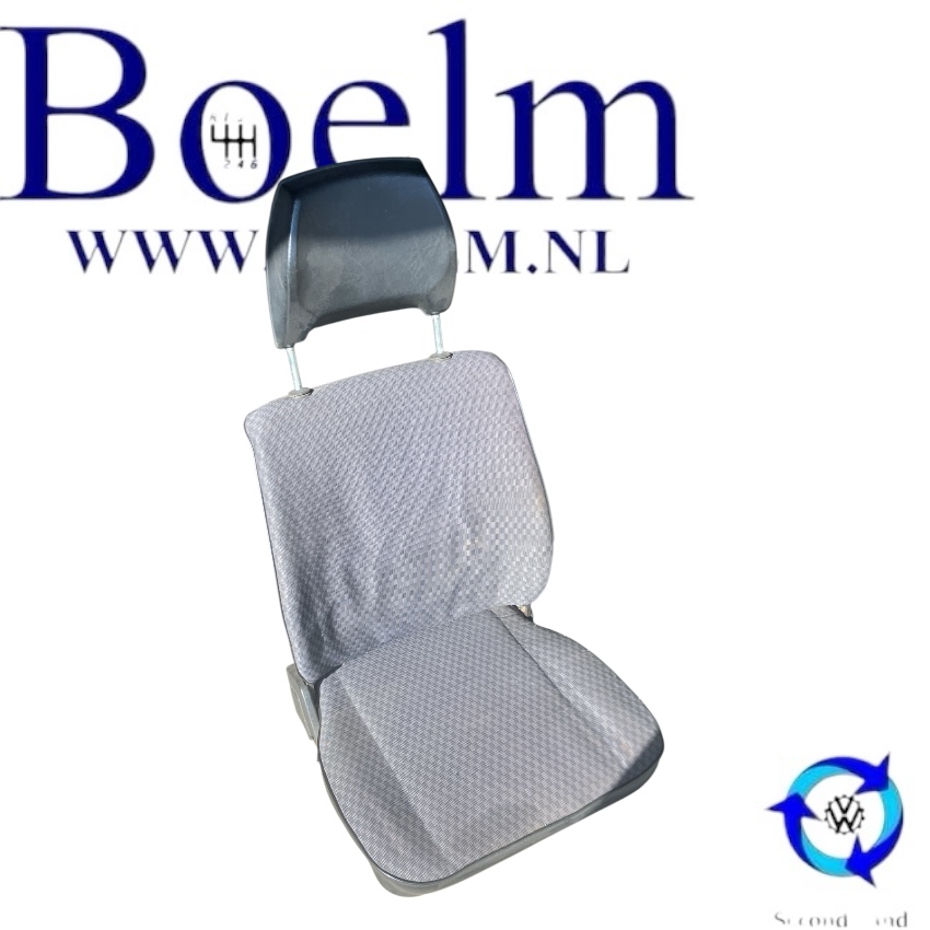 Stoel T25/T3 bus geblokt grijs/ zwart (Afhalen)