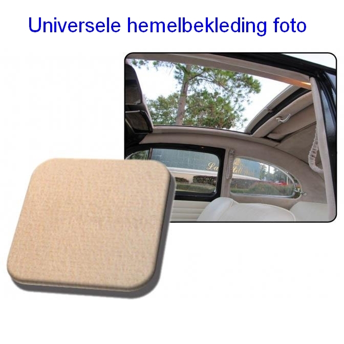 Hemel bekleding donker antraciet voor auto hemels 140 cm breed