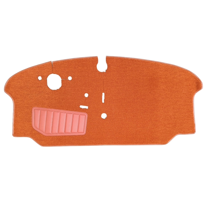 Vloermat Westfalia T2 voorzijde, oranje Bus 08/67-07/79