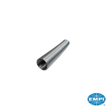 Kachelslang, Ø60 mm,  lengte 1000 mm, aluminium