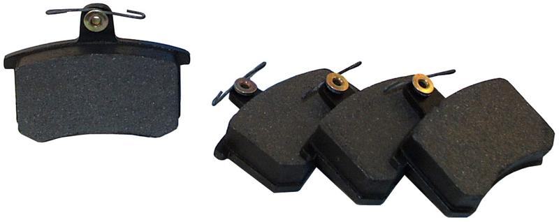 Remblokkenset, achterzijde, 16.6 mm (BRAX) Remblokkenset, achterzijde, 16.6 mm (BRAX)
