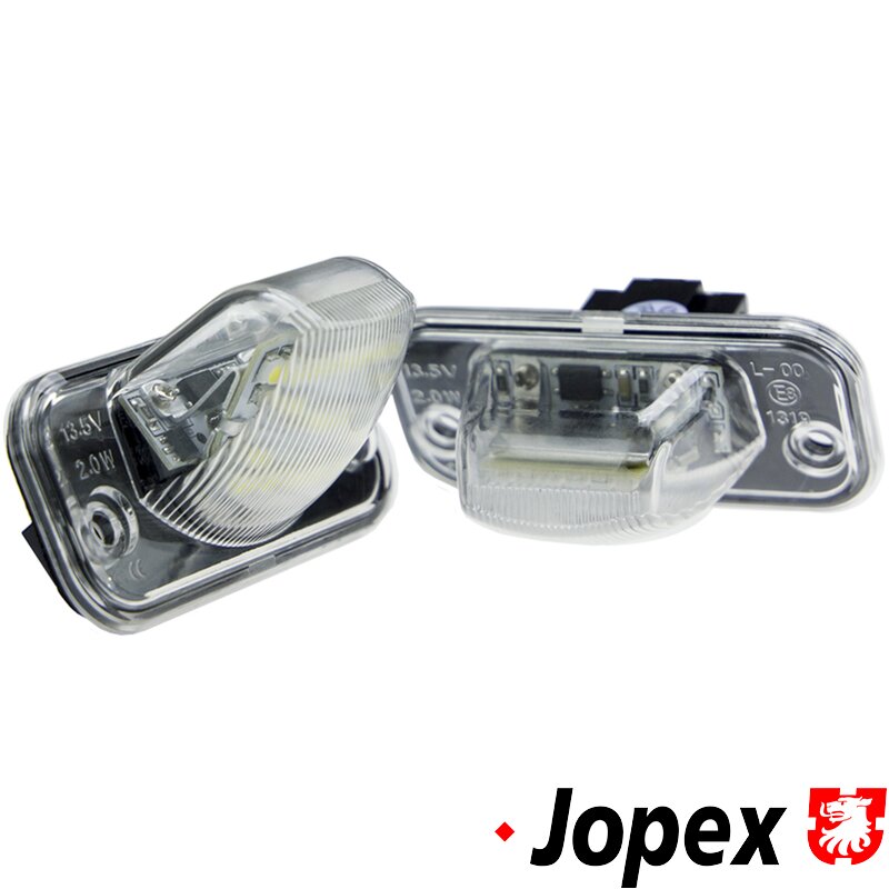 Kentekenverlichting  set LED T4 bus