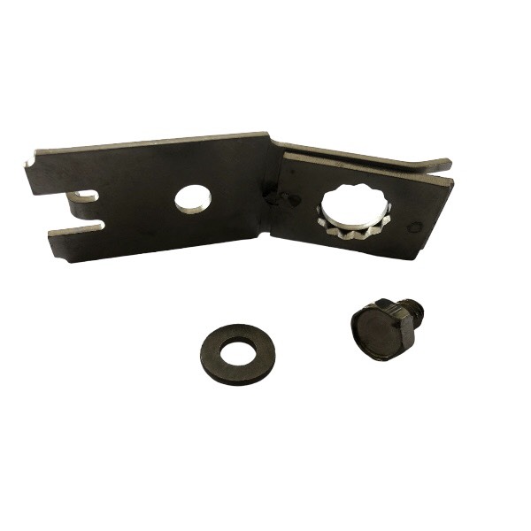 Steun voor remslang  (RVS) T3 bus Syncro voorzijde 251611823C (Per stuk) Steun voor remslang  (RVS) T3 bus Syncro voorzijde 251611823C (Per stuk)