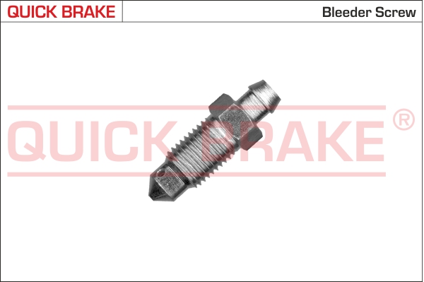 Ontluchtingsschroef 3/8"x24UNF,  10x31,0