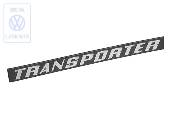 Achterklep embleem "Transporter . T25/T3 bus 251853689