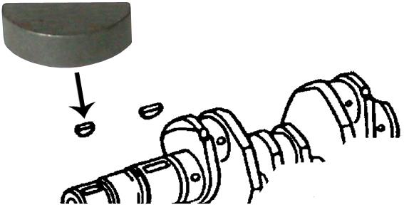 Krukaspoelie spie, 6x9 mm 113105249 Krukaspoelie spie, 6x9 mm 113105249