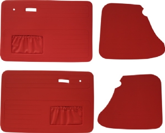 Deurpanelen set 4-delig Kever rood 113898320B