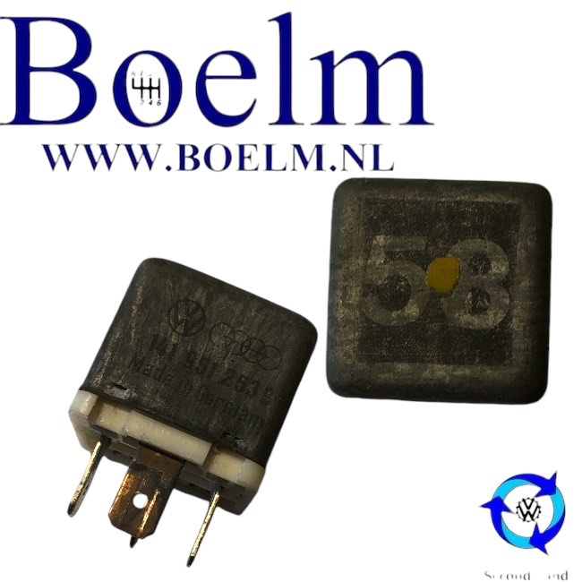 Gebruikt relais 58 twee tonige claxon 141951253B
