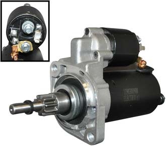 Startmotor en dynamo Startmotor en dynamo