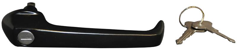 Deurhendel schuifdeur (rechts) T25 / T3 bus met sleutels 251843704E  Deurhendel schuifdeur (rechts) T25 / T3 bus met sleutels 251843704E