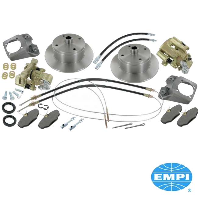 Schijfremmen set achter (4 x 130 mm)