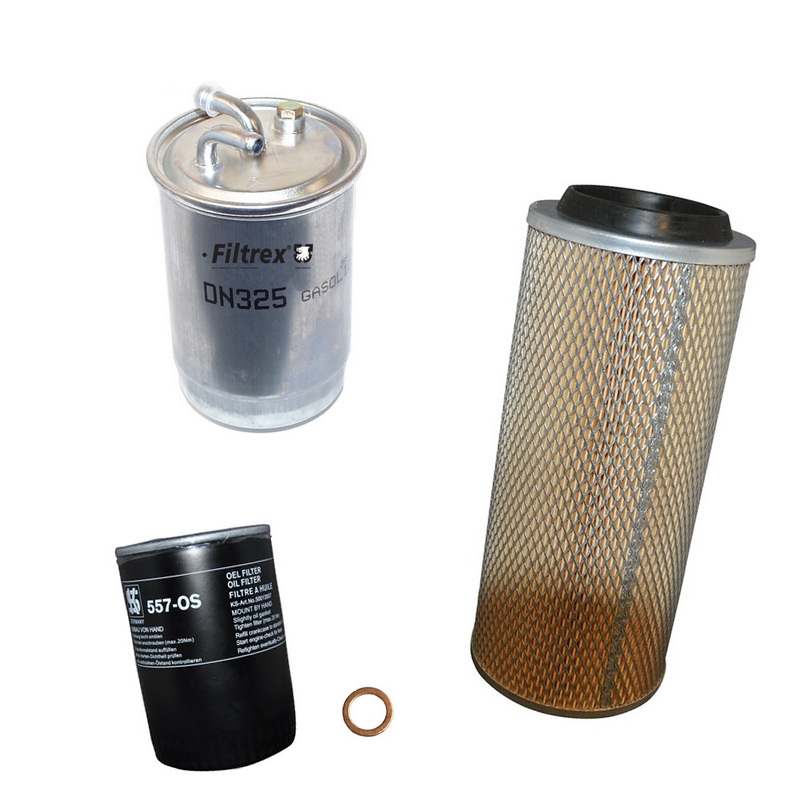 Filterpakket T25 / T3 1.6TD (JX) 08-1987 tot 01-1988 Filterpakket T25 / T3 1.6TD (JX) 08-1987 tot 01-1988