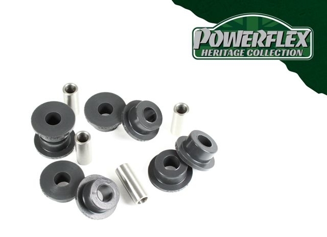 Set van 4 Powerflex rubbersteunen voor stuurhuis zwart 251419081