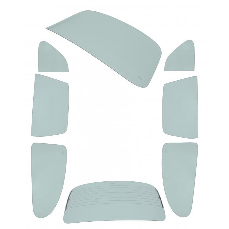 Standaard ruitenset goen getint Kever sedan 1303