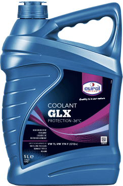 Eurol Coolant GLX koelvloeistof (G12+) 5 liter Eurol Coolant GLX koelvloeistof (G12+) 5 liter