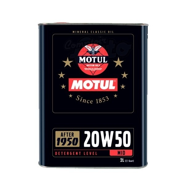 Motul Classic Oil 20W50 - 2 Liter 